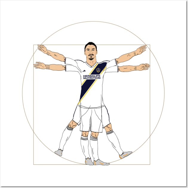 The LA Zlatan Wall Art by SuperFZ